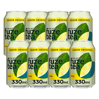 Fuze Tea Limón Sin Azúcar 8x330ml Lata
