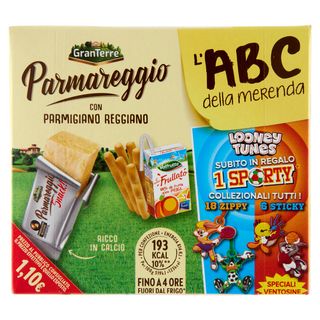 Parmareggio L'Abc Della Merenda Con Parmigiano Reggiano