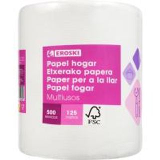 Papel De Cocina Multiusos Eroski 125 M. (9144973)