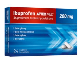 Apteo Med Ibuprofen 200 mg 10 tabletek