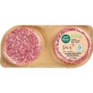Hamburguesa De Vacuno Eroski Natur Bio, Pack 2X120 G (23628423)