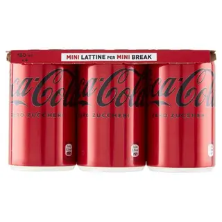 Coca Cola Cl15X6 Zero Lattina