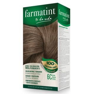 Coloracion Gel Farmatint Rubio Oscuro Ceniza 6C (8470001789549)
