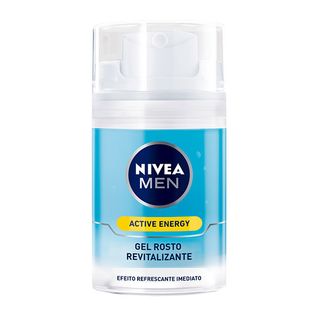 Crema Facial Active Energy Nivea Men Q10 Dosificador 50 Ml. (4005808380886)
