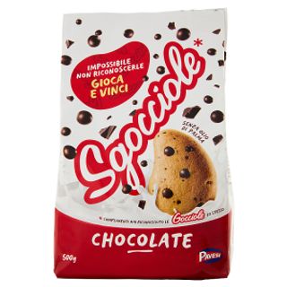 Pavesi Gocciole Chocolate Biscotti con Gocce di Cioccolato 500g