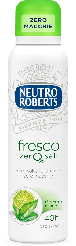 NEUTRO ROBERTS DEODORANTE FRESCO TE' VERDE E LIME SPRAY 150ML   MAN6372