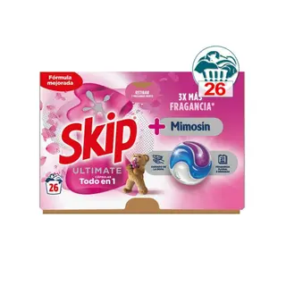 Skip Ultimate Fragancia Mimosín Cápuslas 26 Lavados (304405)