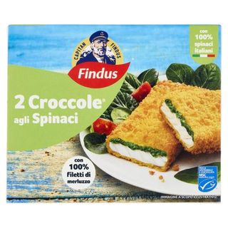 Findus 2 Croccole Agli Spinaci 200G