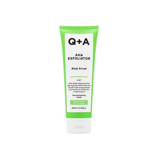 Q+A AHA Exfoliator Body Scrub 250 ml