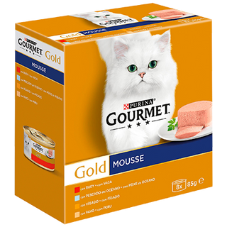 Surtido Para Gatos Gourmet Gold Friskies 85 G Pack 8