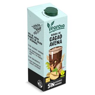 Bebida De Avena Con Cacao Dia Vegedia 1 L