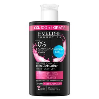 Eveline Płyn micelarny 3w1 profesjonalny, 750 ml
