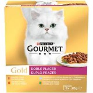 Comida Gato Gourmet Gold Selecc. 8U 680G (16639684)