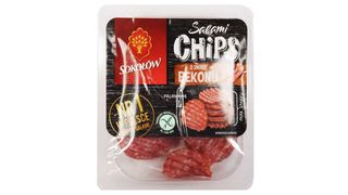 Sokołów - Salami Chips o smaku bekonu - 60 g