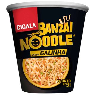 Noodles de Galinha Banzai Cigala (emb. 67 gr)