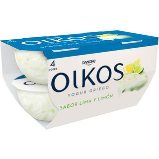 Griego De Lima-Limón Oikos, Pack 4X110 Gr. (23739329)