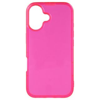 Funda Silicona Color Rosa para iPhone 16