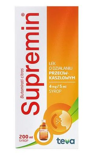 Supremin 4 mg/5 ml 1 but. x 200 ml