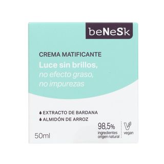 Benesk Crema Facial Matificante 50Ml (303915)