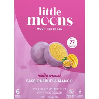 Little Moons Mochi Gelado de Maracujá e Manga embalagem 192 g - 18934600802