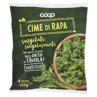 Cime di Rapa surgelate singolarmente 600 g