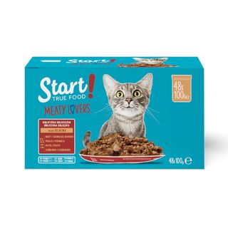 Start Cat Selección De Carnes Sobre Con Gelatina Para Gatos 4.8Kg