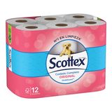 Papel Higienico Original Scottex 12 Rollos
