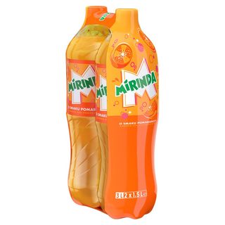 Mirinda - Napój gazowany o smaku pomarańczowym - 2 x 1,5 l