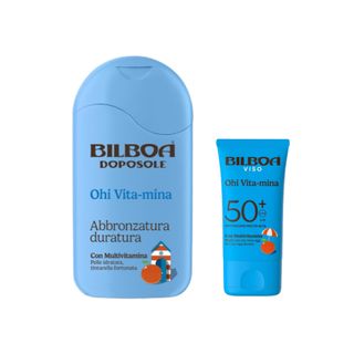 Pack Bilboa Ohi Vita-mina Doposole 200ml & Bilboa Ohi Vita-mina Protezione Viso SPF 50+ 40ml