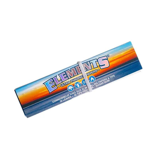 Bibułki z filtrami ELEMENTS King Size Slim Blue 32szt.