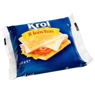 KROL Queso 8 Lonchas, 150G