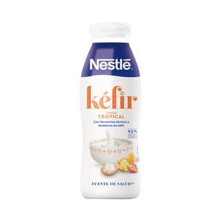 Kefir Liquido S/Azu.Añad. Sabor Tropical Nestle 491Ml