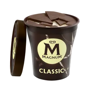 Magnum Gelado Classic de Baunilha com Pedaços de Chocolate embalagem 440 ml - 18952003277