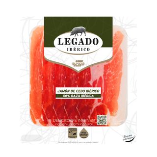 LEGADO Jamón Ibérico Lonchas, 60G