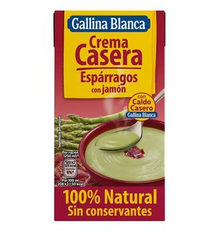 Crema Gallina Blanca Espárrago/Jamón 500 Ml