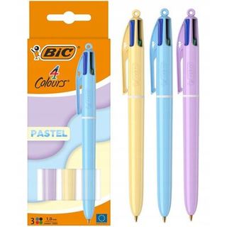 Pack De 3 Bolígrafo 4 Colores Pastel (3086123740266)