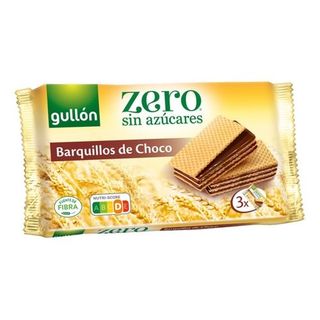 Galletas Gullón Zero Sin Azúcares Barquillos De Chocolate 180 G