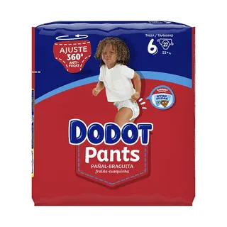 Pañales Pants Talla 6 - Dodot - 27 unidades 8001090796196
