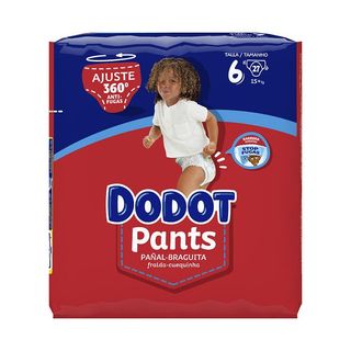 Pañales Pants Talla 6 - Dodot - 27 unidades 8001090796196