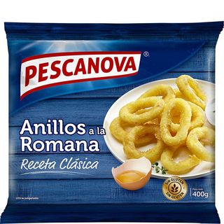PESCANOVA Anillas De Calamar A La Romana Congeladas 400 G