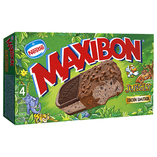 Helado Jungly Maxibon Pack 4