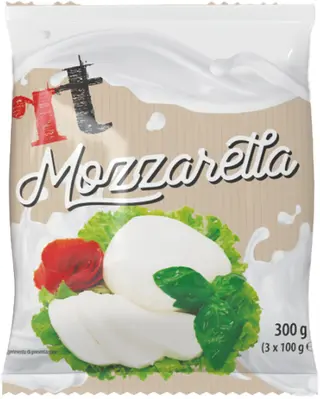 Rt# Mozzarella G.100X3 Busta