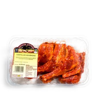CAYSAN Costilla De Cerdo Adobada En Bandeja 400 G