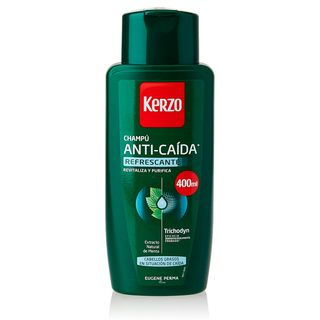 Champú Anticaída Kerzo Refrescante Cabellos Grasos Bote 400 Ml (155714)