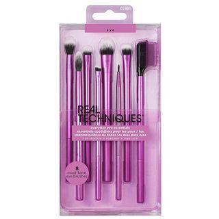 Everyday Eye Essentials Set de Brochas y Pinceles - Real Techniques - 8 unidades 79625019919