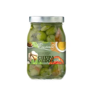 Excelencia Aceitunas Aliñadas Chupadedos, 450G
