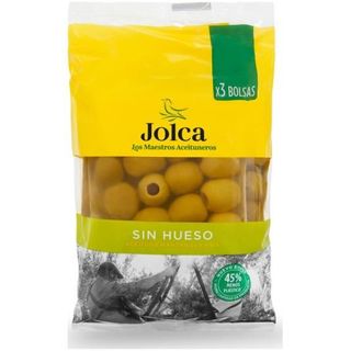 Jolca Aceitunas Manzanilla Sin Hueso, 3X50Gr