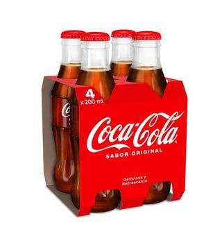 Refresco Coca-Cola Botella 20 Cl 4 Uds.