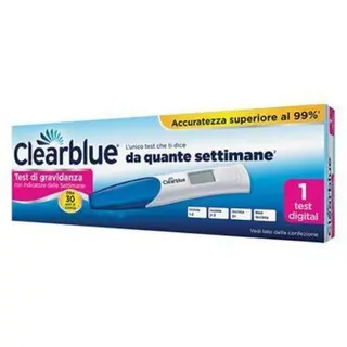 Test Di Gravidanza Clearblue Con Indicatore Delle Settimane2 Pezzi