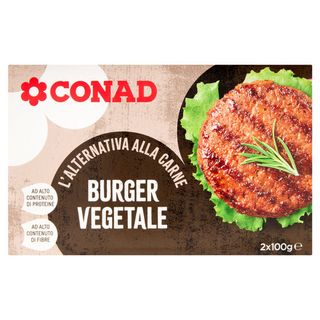 CONAD Burger Vegetale 2 x 100 g - 8003170098879